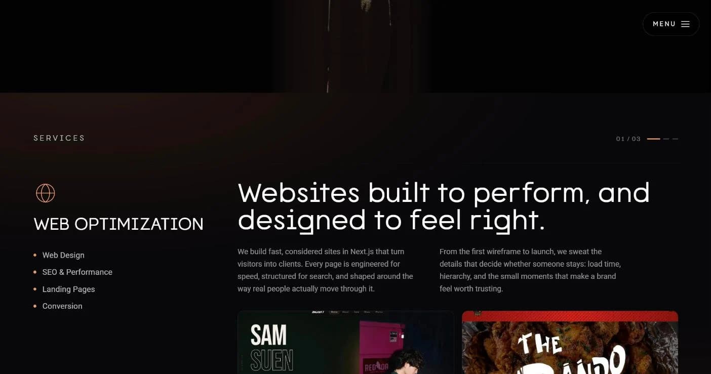 Services: Web Optimization