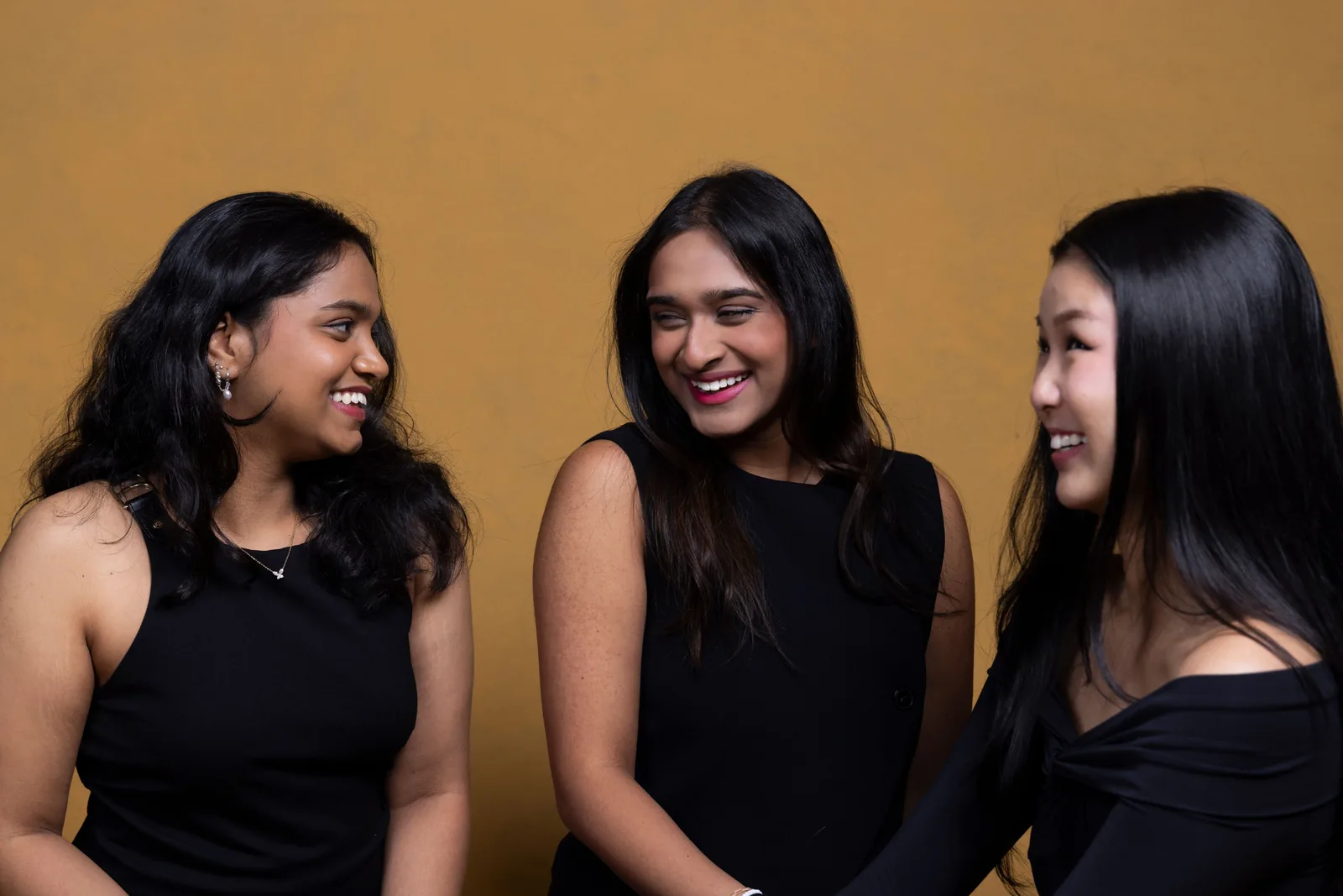 The Solace team laughing together